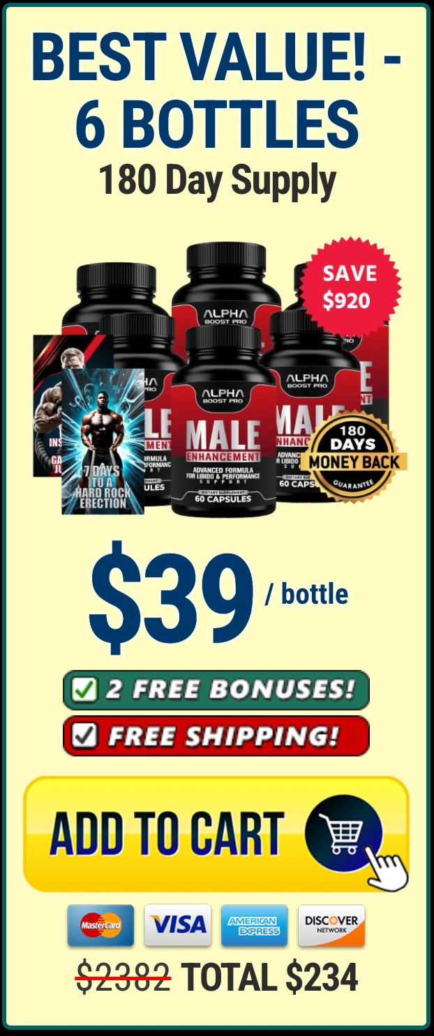 alpha boost pro price 6 bottles