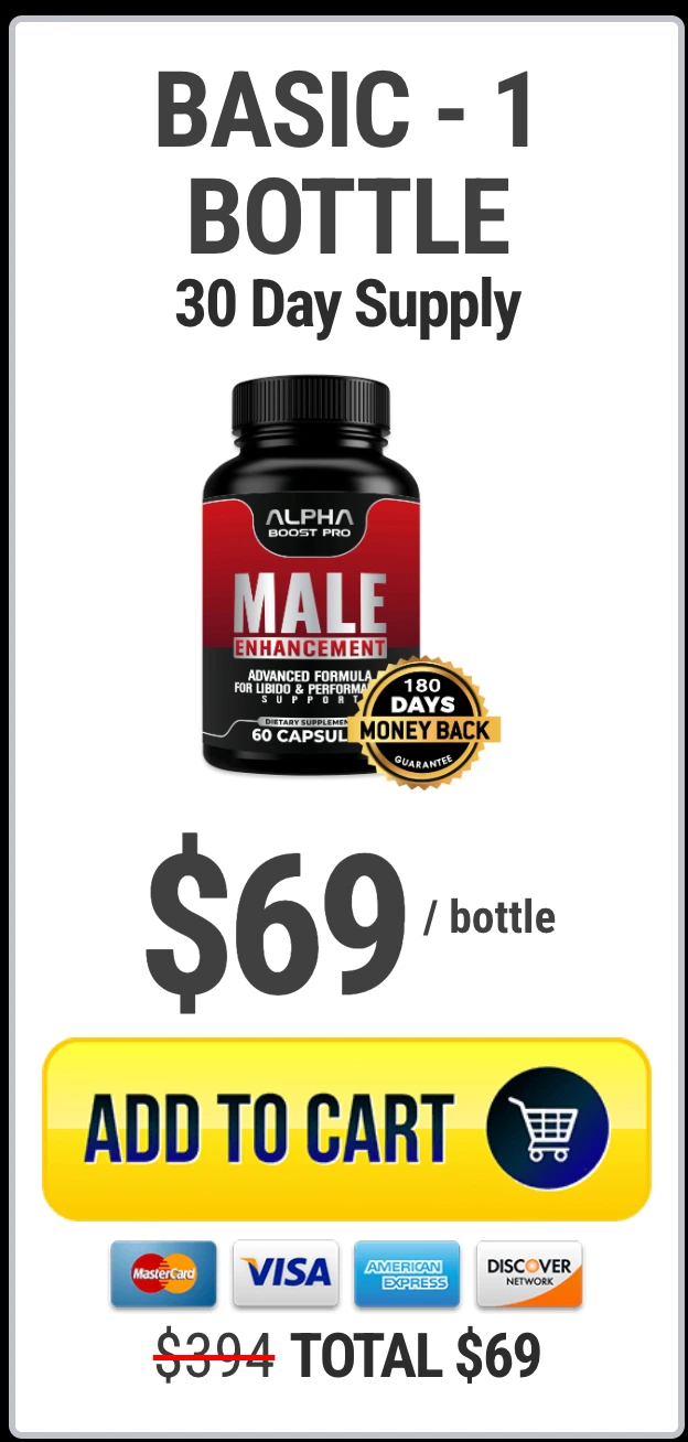 alpha boost pro price 1 bottle
